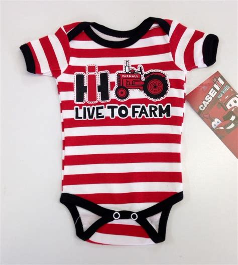 Outfit Your Little Farmer with Adorable Case IH Baby Clothes!